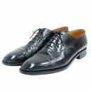 【中古】ジェイエムウエストン J.M.WESTON ドレスシューズ クラシック ボックスカーフ キャップトゥ ストレートチップ 内羽根 革靴 ビジネス 101 ...