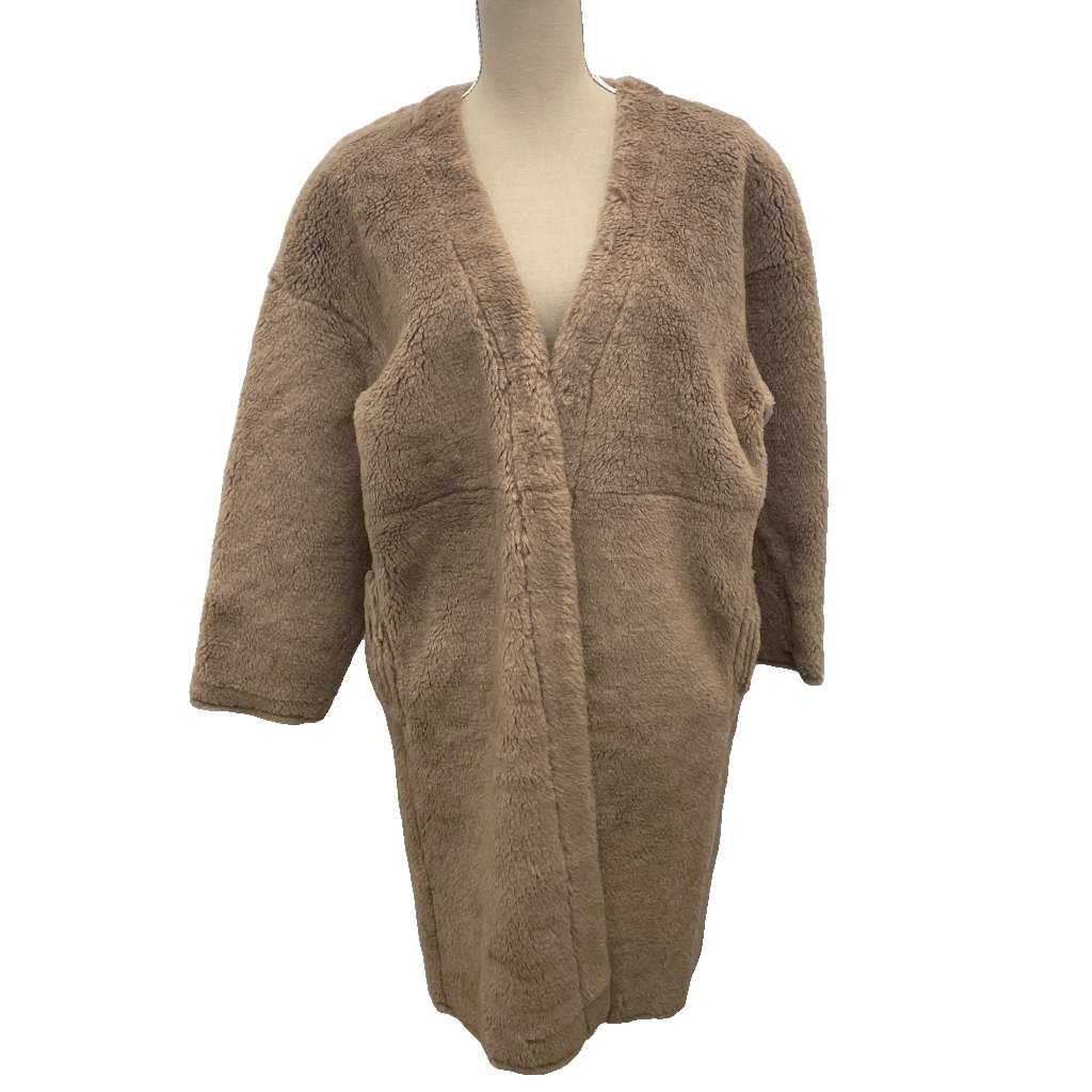 ユナイテッドアローズ グリーンレーベル ボアジャケット モカ　フリー UNITED ARROWS green label relaxing ［size SHORTあり］ボア ノー