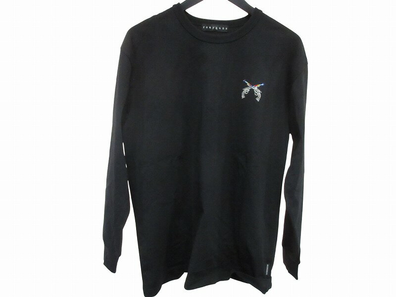【中古】ロアーガンズ roarguns Tシャツ カットソー ロンT 長袖 ロゴ スワロフスキー 3 メンズ 【ベクトル 古着】 260111