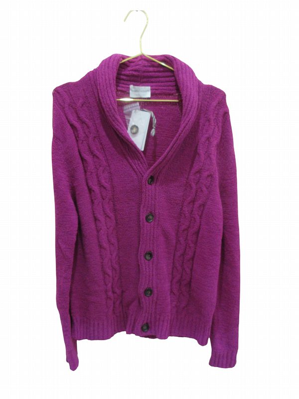 【中古】未使用品 Settefili Cashmere カーディガン メンズ 【ベクトル 古着】 260309