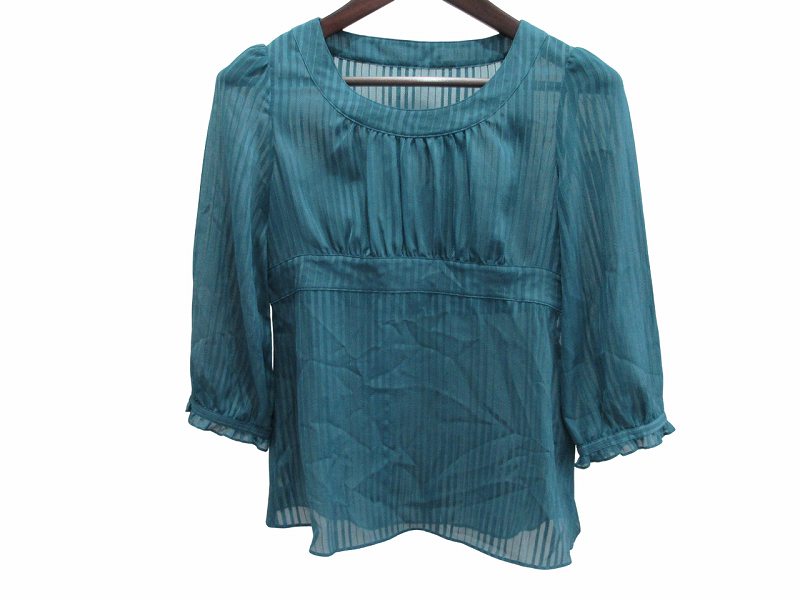 樂天商城 - 【中古】ミコクリエ MICO COULIER レディースファッション トップス ターコイズ レディース 【ベクトル 古着】 260313