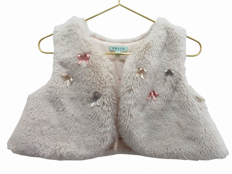 トッカ TOCCA ベビー服 トップス ファーベスト ホワイト 90 キッズ 260412