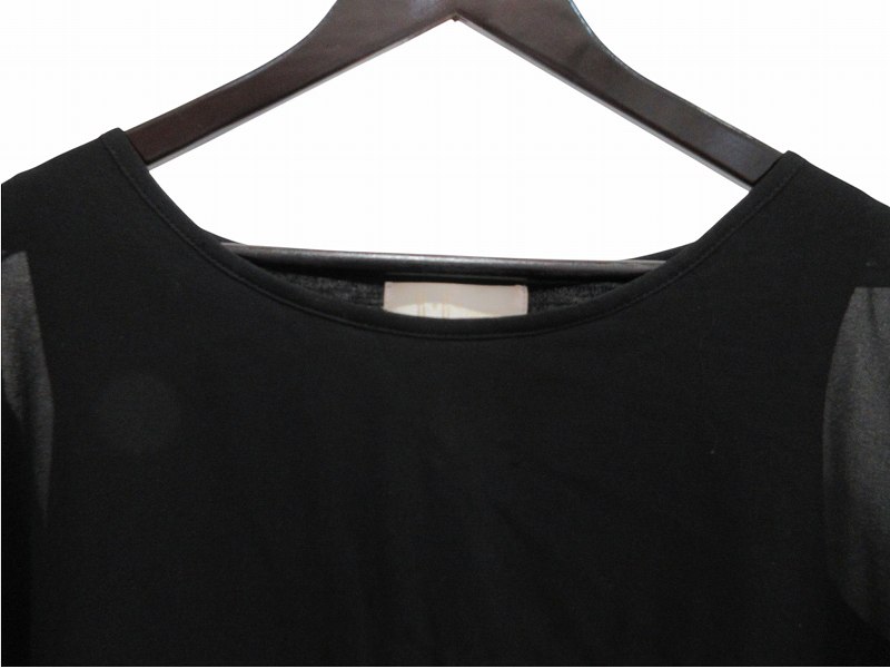 【中古】半袖 シャツ B.B clothing レイヤード ブラック 11ARサイズ レディース 【ベクトル 古着】 260514 auc-vector-20906291 ブランド古着の買取販売ベクトル サンプル画像2