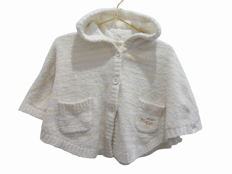 【中古】ジェラートピケ gelato pique ベビー服 ポンチョ パイル 70〜80 キッズ 【ベクトル 古着】 260524