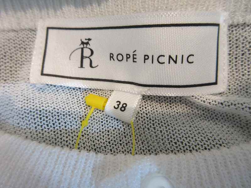 【中古】未使用品 ロペピクニック ROPE Picnic カーディガン レーヨン ボーダー 38 レディース 【ベクトル 古着】 260622 auc-vector-21035267 ブランド古着の買取販売ベクトル サンプル画像3
