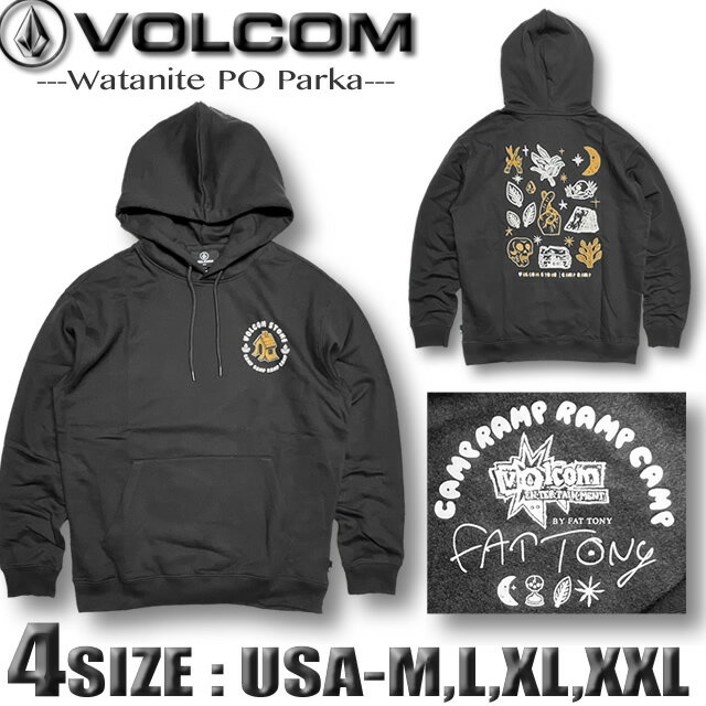 VOLCOM ボルコム パーカー メンズ 2023 HOLIDAY ヴォルコム サーフブランド 裏起毛 スノボ スケボー  M L XL XXL 3L 大きいサイズ A4142304