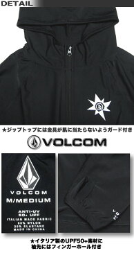 VOLCOM ボルコム メンズ ラッシュガード ジップアップパーカー 長袖 水着 ハイネック UVパーカー UPF50+ JAPAN LIMITED 【あす楽対応】 N03219G0