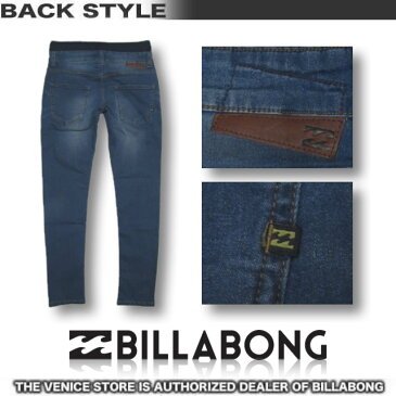 ビラボン BILLABONG メンズ デニム イージーパンツ ストレッチ スキニー ジーンズ スリム ジーパン サーフブランド アウトレット SALE セール【あす楽対応】 AH012-705