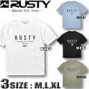 ラスティ Tシャツ メンズ 半袖 RUSTY サーフブランド UVカット 吸汗速乾 【あす楽対応】【翌日配達可能なメール便対応】913503