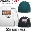 オニール O 039 NEILL メンズ サーフブランド ロンT 長袖 Tシャツ ビッグシルエット 大きめ ドロップショルダー TOKYO バックプリント【あす楽対応】630072