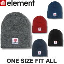【最短翌日配達】 エレメント ニット帽 ビーニー メンズ 帽子 ニットキャップ ELEMENT スケボー スケートボードブランド 【あす楽対応】AF022-911