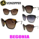 ボンジッパー サングラス レディース VONZIPPER BEGONIA AD217-025グラサン 大きめフレーム SALE セール