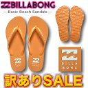 【24cmのみ 訳ありSALE/定価2090円→1320円】ビラボン レディース ビーチサンダル ビーサン BILLABONG サーフブランド アウトレット 【...