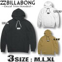 ビラボン メンズ パーカー サーフブランド BILLABONG プルオーバー  BC011-006