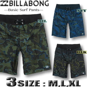 ビラボン サーフパンツ メンズ ボードショーツ トランクス BILLABONG 水着 海パン サーフトランクス インナー付き サーフブランド サイズ交換対応【あす楽対応】M,LXL.2Lサイズ BC011-403