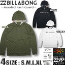 ビラボン メンズ ラッシュガード BILLABONG 長袖 パーカー ジップアップ サーフブランド 水着 UVカット ゆったり 紫外線対策 UPF50 ラッシュパーカー アウトレット 小さいサイズ Sサイズ〜XLサイズ【あす楽対応】【翌日配達可能なメール便対応】BC011-854