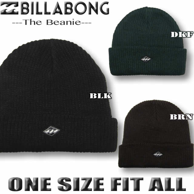 【最短翌日配達】 ビラボン ニット帽 サーフブランド BILLABONG ニットキャップ ビーニー 【あす楽対応】BC012-928