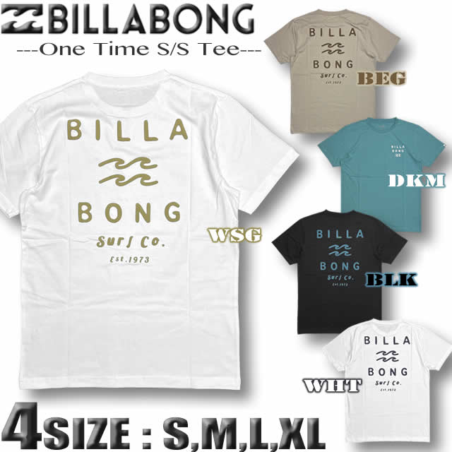 ビラボン Tシャツ メンズ 半袖 サーフブランド BILLABONG アウトレット レギュラーフィット 【あす楽対応】Sサイズ～XLサイズ BD011-204