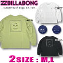 ビラボン ロンT レディース 長袖 Tシャツ BILLABONG サーフブランド ドロップショルダー ワイド ビッグ ルーズ ゆったり アウトレット ロングスリーブ BC014-051