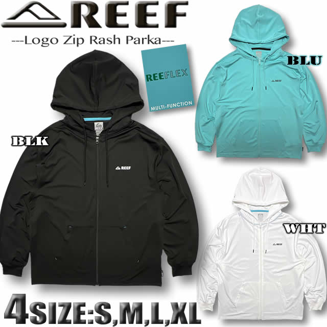 樂天商城 - 【2026年夏】 REEF BRAZIL リーフ 水陸両用 ラッシュガード パーカー ジップアップ メンズ サーフブランド ルーズフィット ゆったり UPF50+ ELY261-022