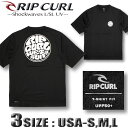 【最短翌日配達】 リップカール RIP CURL メンズ 半袖 ラッシュガード Tシャツ 水陸両用 サーフブランド サーフT UVカット 水着 サーフブランド アウトレット UPF50+ S M Lサイズ【あす楽対応】RIP-12FMRV