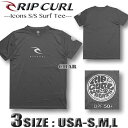 リップカール RIP CURL メンズ 半袖 ラッシュガード Tシャツ サーフブランド サーフT UVカット 水着 サーフブランド アウトレット UPF50 S M Lサイズ【あす楽対応】RIP-WLY3LM