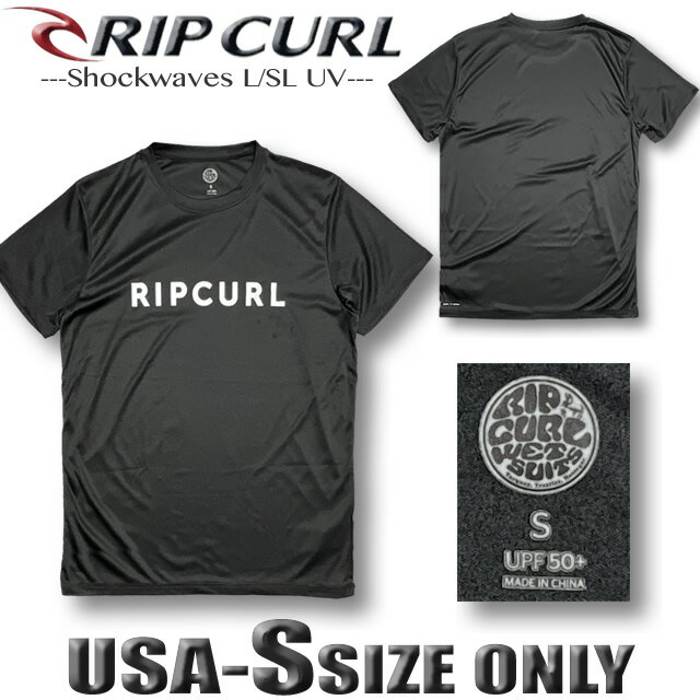 リップカール RIP CURL メンズ 半袖 ラッシュガード Tシャツ 水陸両用 サーフブランド サーフT UVカット 水着 アウトレット UPF50+ S M LサイズRIP-WLY8TM