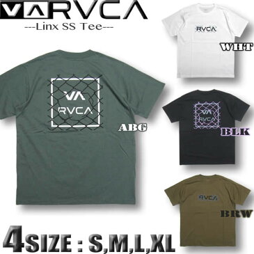 RVCA ルーカ Tシャツ 半袖 メンズ サーフブランド スケボー アウトレット バックプリント 【あす楽対応】BB041-203