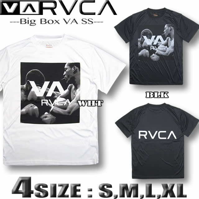 RVCA ルーカ ルカ スポーツ Tシャツ スタイル ラッシュガード メンズ サーフT 速乾 耐塩素加工 水着 サーフブランド 筋トレ フィットネス ヨガ トレーニング【翌日配達可能なメール便対応】【あす楽対応】BB041-858