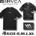 RVCA ルーカ ルカ スポーツ 半袖 Tシャツ スタイル ラッシュガード メンズ サーフT 速乾 水着 サーフブランド 筋トレ フィットネス ヨガ トレーニング【翌日配達可能なメール便対応】【あす楽対応】BD041-810