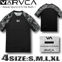 【最短翌日配達】 【2024年夏新作】 RVCA ルーカ メンズ ラッシュガード サーフT ルカ スポーツ 半袖 Tシャツ スタイル 速乾 水着 サーフブランド...