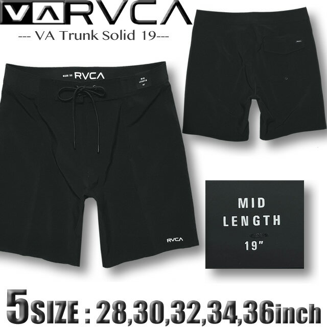 Rakuten - 【2026年夏】 RVCA ルーカ ルカ サーフパンツ メンズ ボードショーツ ストレッチ 水着 サーフブランド 19インチ 海パン サーフトランクスBG041-588