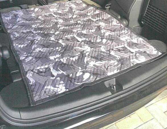 FLOBAL フローバル 養生クッションマット 迷彩グレー柄 PMM0912 90×120cm 00910560