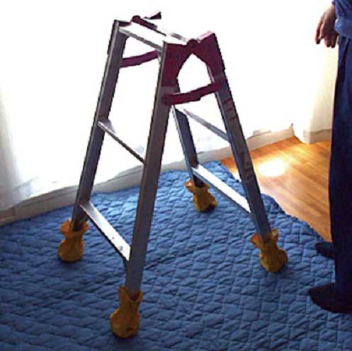 FLOBAL フローバル 養生クッションマット ネイビー柄 PQM0912 90×120cm 00873273