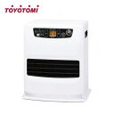 トヨトミ LC-S33N(WT) ホワイト 石油ファンヒーター 人感センサーモデル コンパクトタイプ 木造9畳まで コンクリート12畳まで タンク5.0L TOYOTOMI