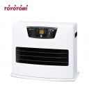 トヨトミ LC-S53N(WT) ホワイト 石油ファンヒーター 人感センサーモデル 消臭システム 木造14畳まで コンクリート19畳まで タンク7.0L TOYOTOMI