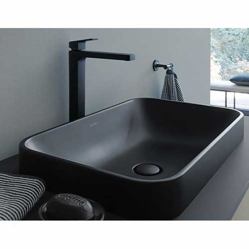 Rakuten - CERA TRADING DURAVIT Happy D.2 Plus デュラビット ハッピーD.2プラス 洗面ボウル アンスラサイトマット DV235960-13 600×400 重量10.5kg セラトレーディング