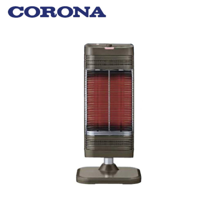 商品名 遠赤外線電気暖房機 コアヒート 1,000W メーカー CORONA / コロナ カラー/品番 ブラウン：CH-10RC(T) 商品説明 電源：100V(50/60Hz) 消費電力：通常モード1,000W〜330W　ゆらぎモード750W〜200W 待機消費電力：0.5W 運転電流：11.5A ヒーター：遠赤塗装BC(ブラックセラミック) コーティングシーズヒーター 電源コード長さ：2m 質量：6.3kg 外形寸法：H717×W343×D293mm その他：転倒オフスウィッチ　自動首振り　過熱防止装置 注意事項 商品の仕様・詳細は、メーカーホームページまたはメーカー窓口にてご確認ください。 沖縄・離島また一部地域は別途送料が必要です。 納期は変動する場合がございます。お急ぎの場合は、ご購入前に弊社までご確認ください。余裕をもってご注文いただきますようお願いいたします。 お客様都合による返品・交換・キャンセルは承っておりません。ご注文前に十分ご確認ください。