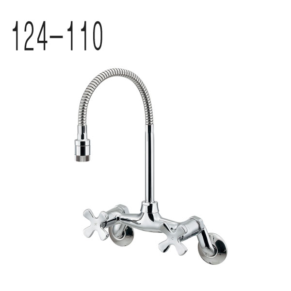 Rakuten - KAKUDAI hana はな 2ハンドル混合栓 124-110 水栓 カクダイ