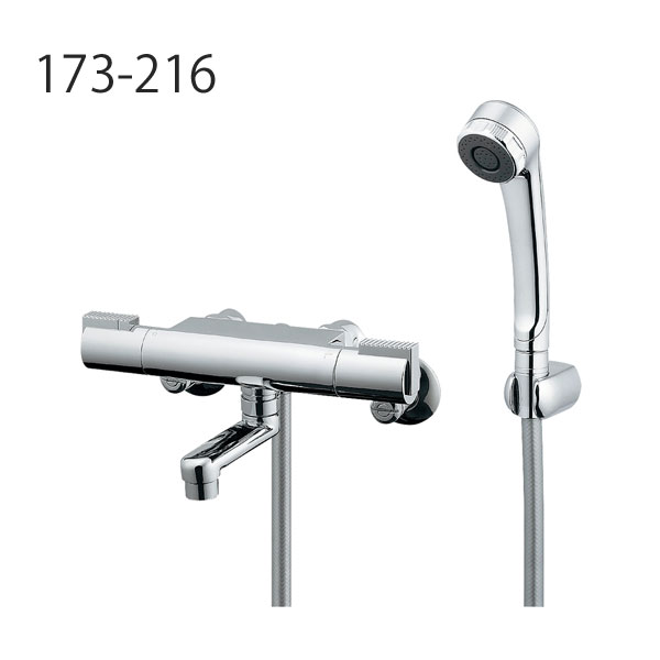 Rakuten - KAKUDAI Ren レン サーモスタットシャワー混合栓 173-216 水栓 カクダイ
