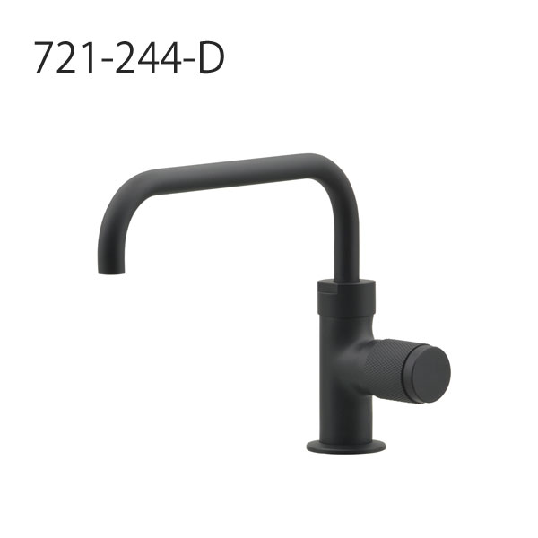 KAKUDAI 魚子 ななこ立水栓(マットブラック) 721-244-D 水栓 カクダイ