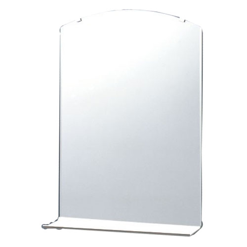 LIXIL 上部アーチ形 化粧棚付化粧鏡(防錆) KF-3550ABR 化粧鏡 リクシル