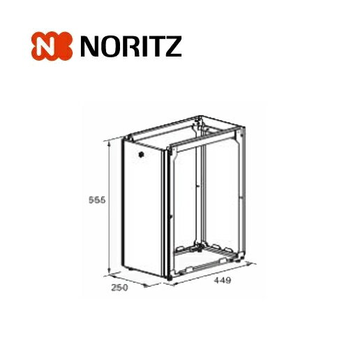 ノーリツ 熱源機関連部材 据置台 D67 0709120 NORITZ