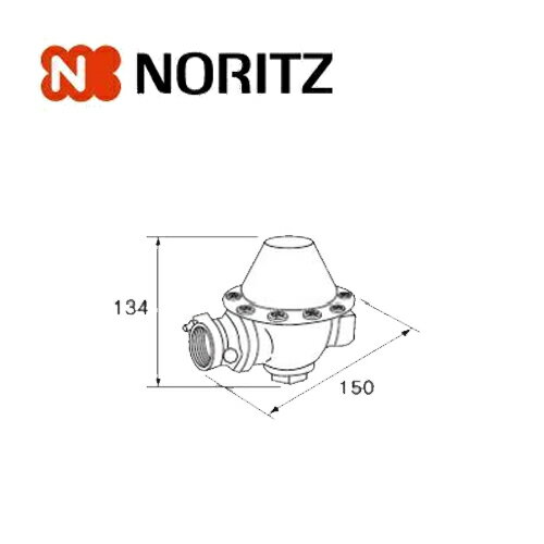 Rakuten - ノーリツ 減圧逆止弁 RW-62 0685000 給湯部材 給湯オプション 関連部材 NORITZ