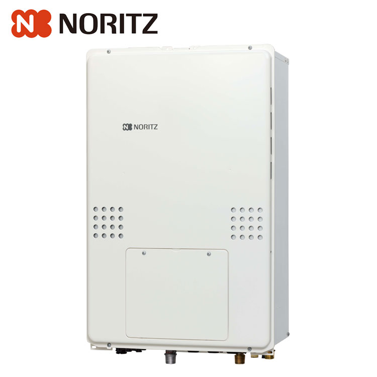ノーリツ GQH-2456AW3H-TB-DX BL PS扉内後方排気延長形 2温度3P内蔵 ガス温水暖房付給湯器 クイックオ..
