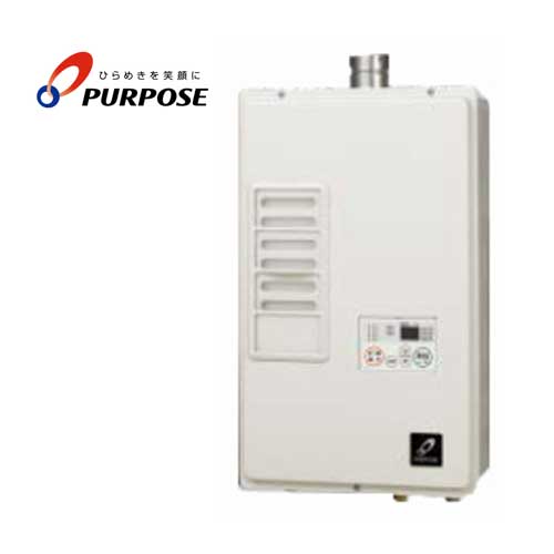 パーパス GS-A1601E-1 16号 給湯専用 屋内壁掛FE式 不完全燃焼防止機能付 給湯器GSシリーズ 都市ガス LPG 選択可能 PURPOSE