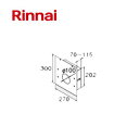 iC IvV KXӂ낪܊֘A FF g{bNX FFT-B1660CW-70 FFTB1660CW70 20-1632 201632 Rinnai