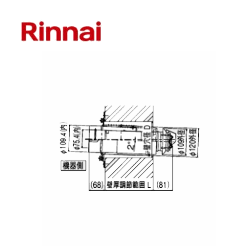 ʥ ӵȥå FFT-6U-300 23-6122 110ߦ75ӵ  򥪥ץ Rinnai