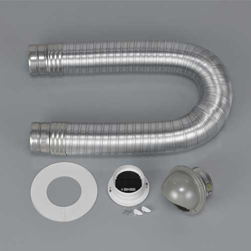 リンナイ DPS-100KC 100φ ダンパー付排湿管セット 乾太くん 衣類乾燥機 部材 22-6030 Rinnai