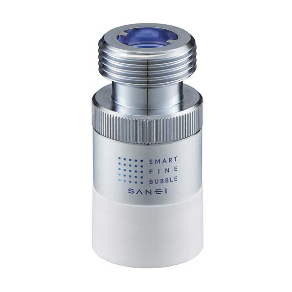 ウルトラファインバブル「SANEI」FB洗濯機用アダプター[PM100-20]【日本製 国産 洗濯機用品 バブル発生 縦型洗濯機 ドラム式洗濯機 三栄水栓】